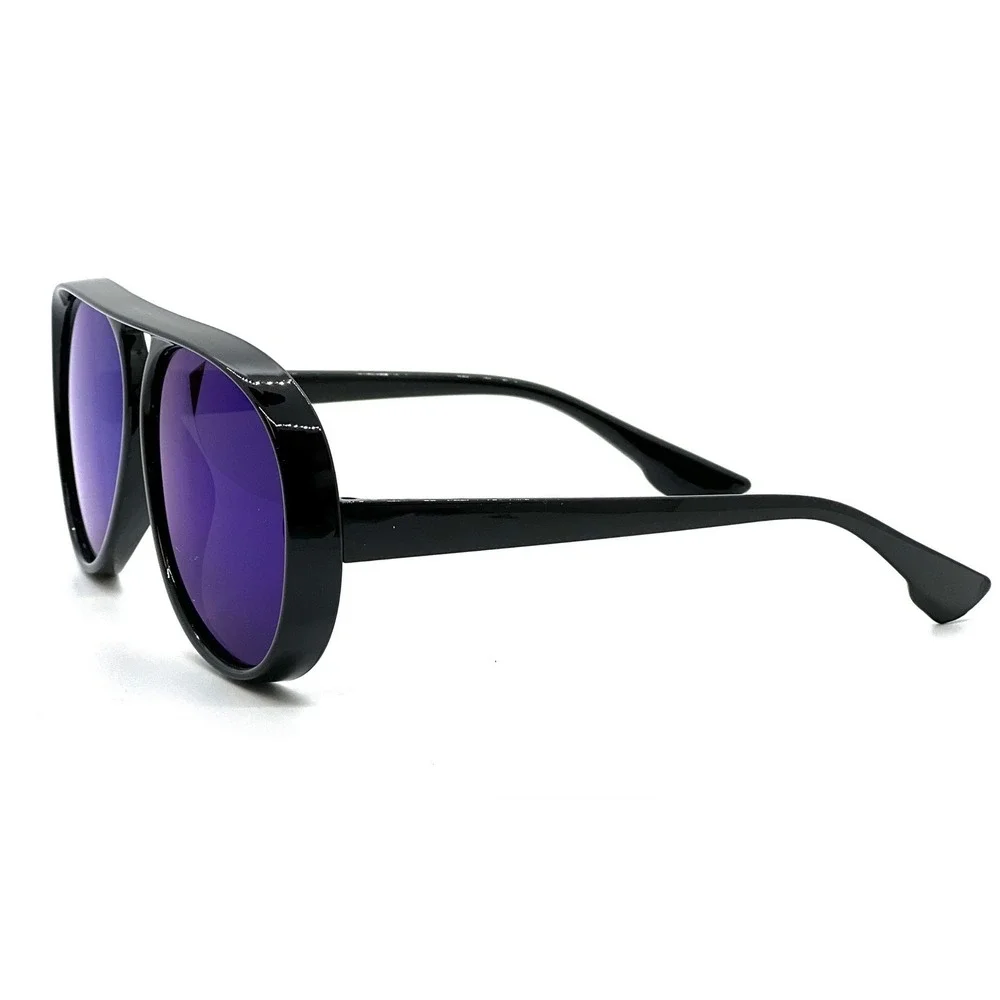 Sunglasses Men Blue Mirror Lens Fashion Pilot‎ Style Sun Glasses Lentes Humbres